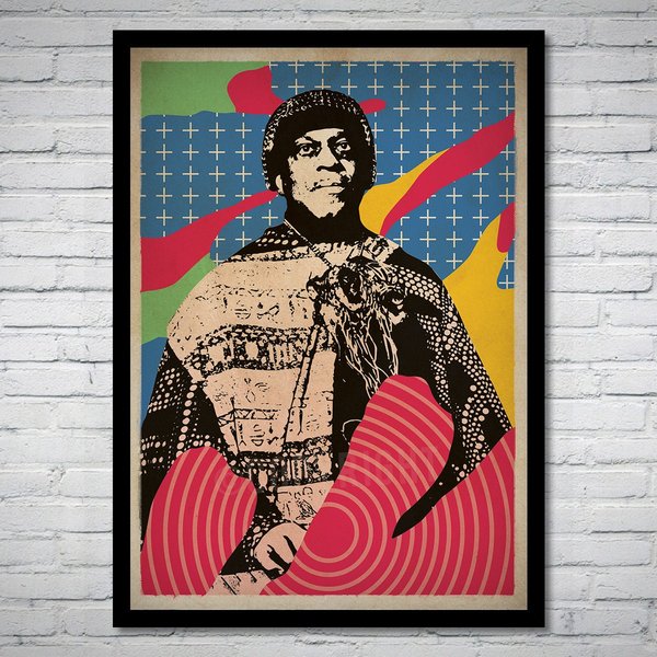 Sun Ra Jazz Music Art Print Poster-image