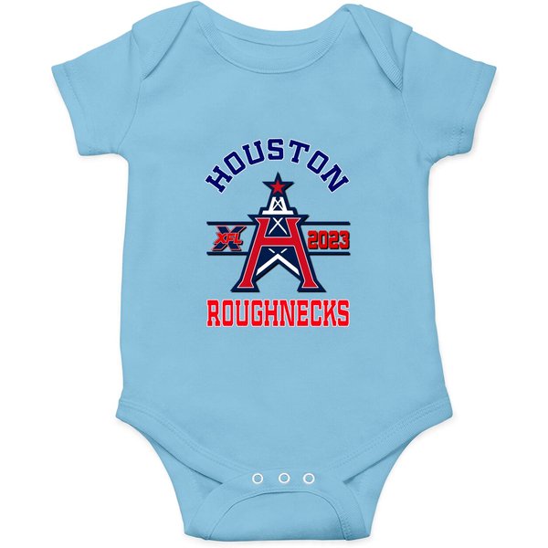 Houston Roughnecks 2023 Xfl Lightweight Onesies-image