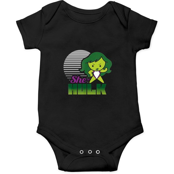 She Huk Strong Cute Kawaii Flew Logo Classic Onesies