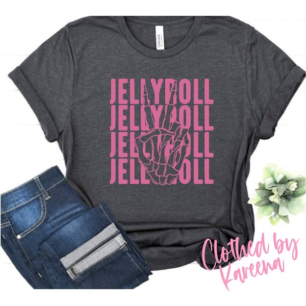 Jelly Skelly Jelly Roll Tshirt-image