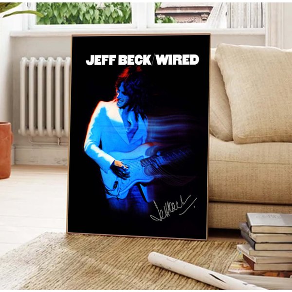 Jeff-Beck Wired 1976 Album Poster-image