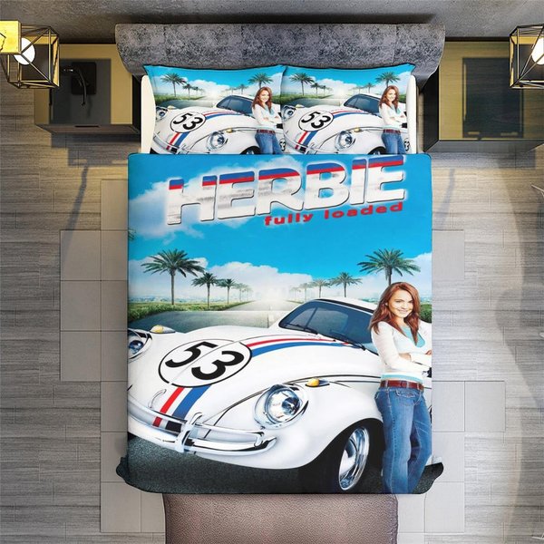 Herbie Fully Loaded Duvet Cover Pillow Cover Bedding Set-image