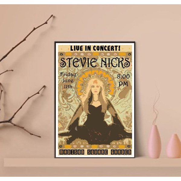 Stevie Nicks Concert Poster-image