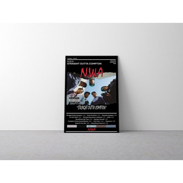 N.W.A Straight Outta Compton Poster-image
