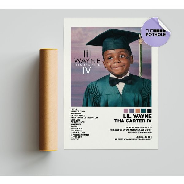 Lil Wayne Posters / Tha Carter Iv Poster-image