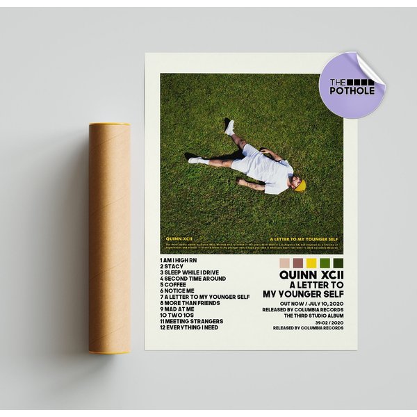 Quinn Xcii Posters, A Letter To My Younger Self Poster-image
