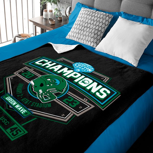 2023 Tulane Cotton Bowl Gameday Champions Baby Blankets