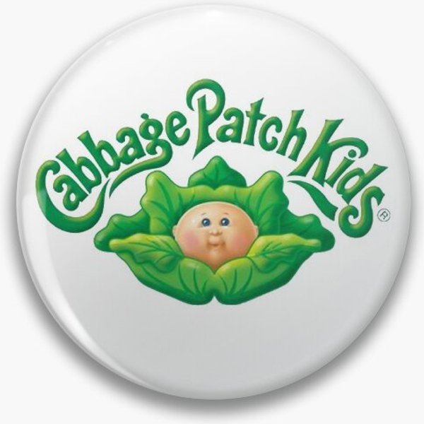 Cabbage Patch Kids Pin Button-image