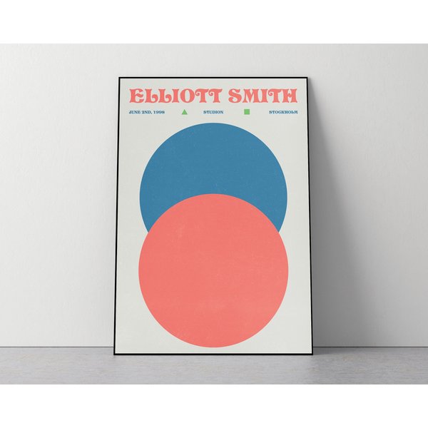 Elliott Smith Music Poster-image