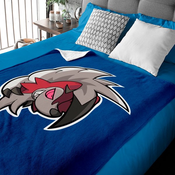 Lycanroc Midnight Baby Blankets-image