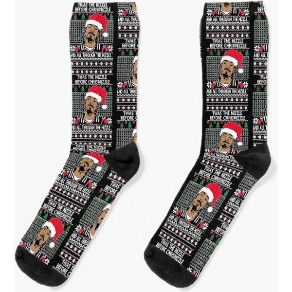 Snoop Dogg Chrsitmas Socks-image