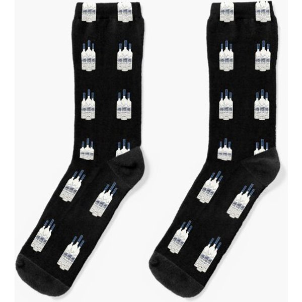 Grey Goose Vodka Bottles | Funny Print Socks