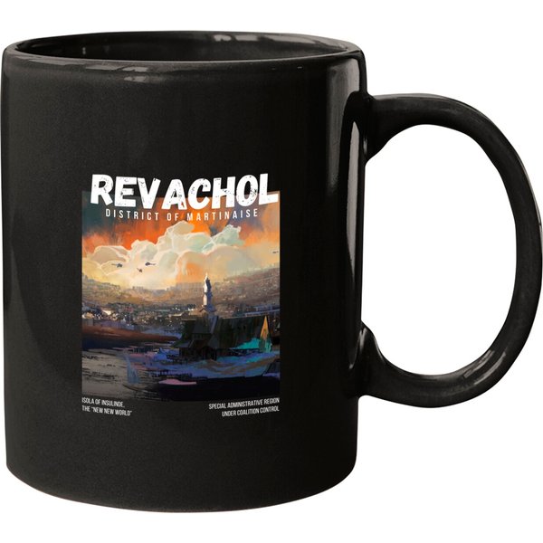 Disco Elysium Mugs | Revachol The New World Art Kim Kitsuragi Zaum Harry Du Bois Video Game