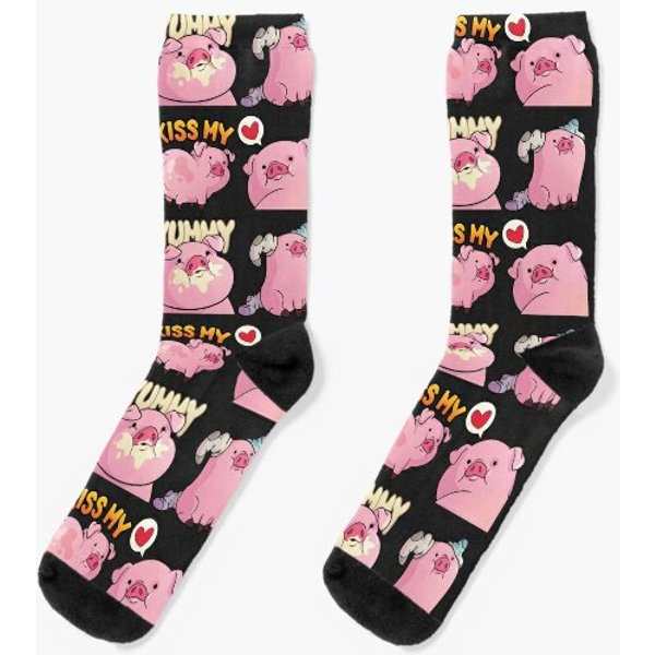 Gravity Falls - Waddles The Pig Socks-image