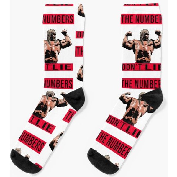 Scott Steiner - Big Poppa Pump - The Numbers Don't Lie Socks-image