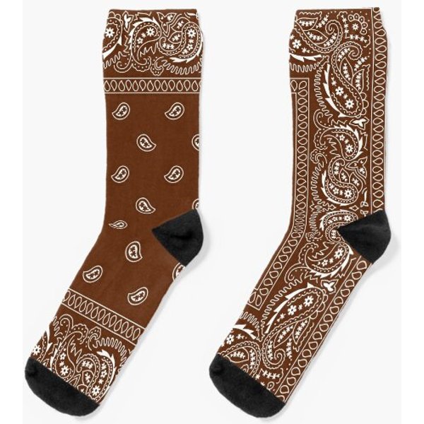 Bandana - Classic Brown - Traditional Socks