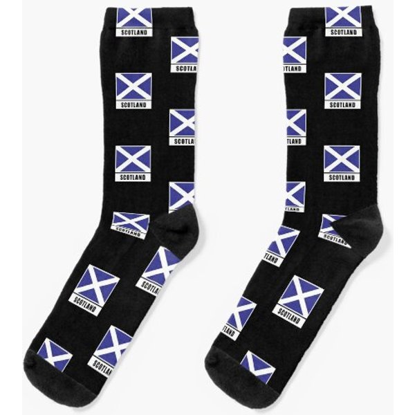Scotland Scottish Flag Flag Socks-image