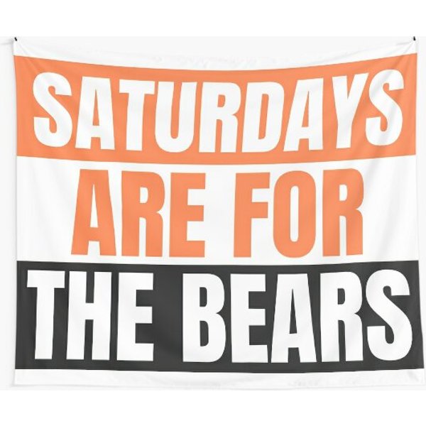 Mercer University - Saturdays Are For The Bears Tapestry-image