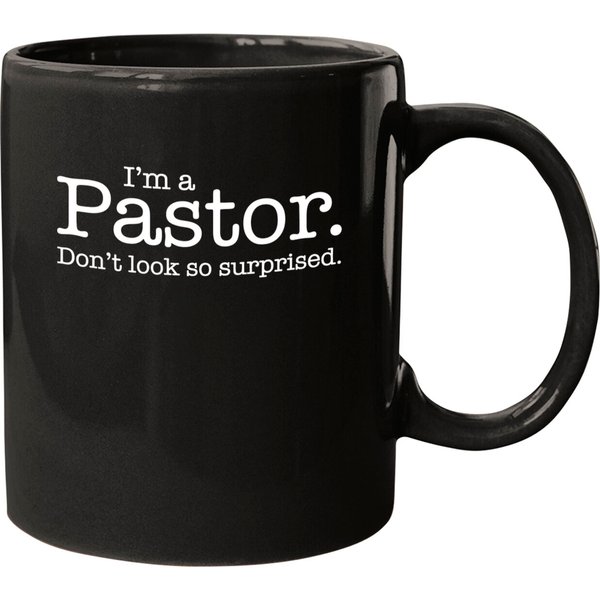 I'M A Pastor Don'T Look So Surprised Funny Design - Pastor - Mugs-image