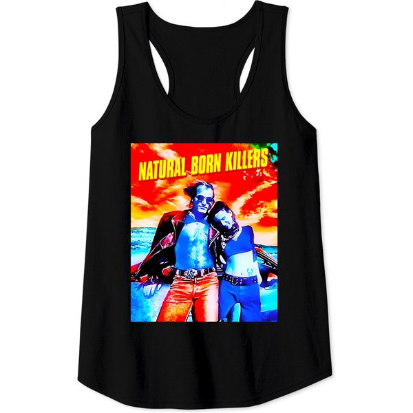 Natural Born Killers Tank Top - Nostalgic 90S Movie Design-image