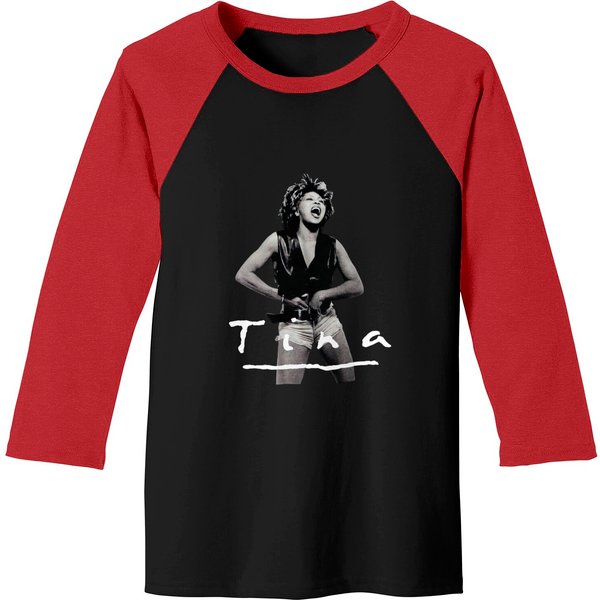 Tina Turner What's Love Tour Baseball Tees, Tina Turner Baseball Tees-image