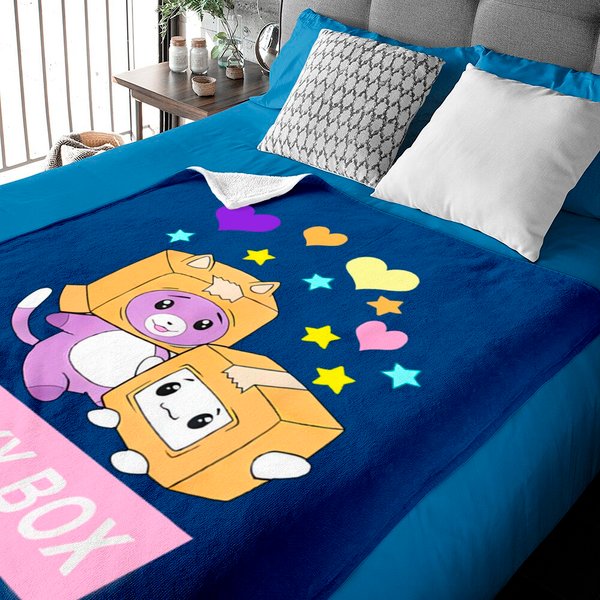 Funny Lanky Classic Design Arts Box Outfits Musical For Fans Baby Blankets-image