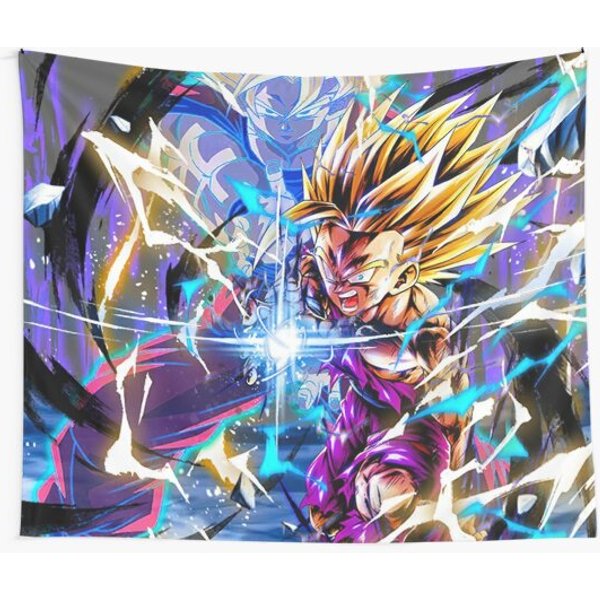 San Gohan Super Saiyan Dragon Ball Z Tapestry-image