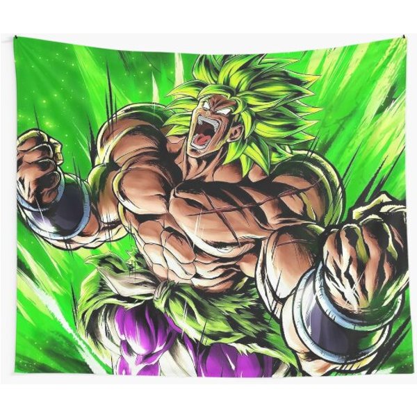 Dragon Ball Super Broly Rage Tapestry-image