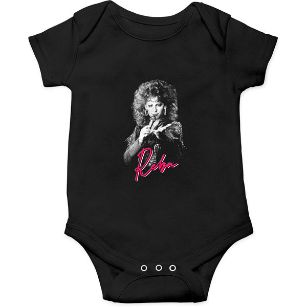 Reba // Vintage-Style 80S Fan Design - Reba - Onesies-image