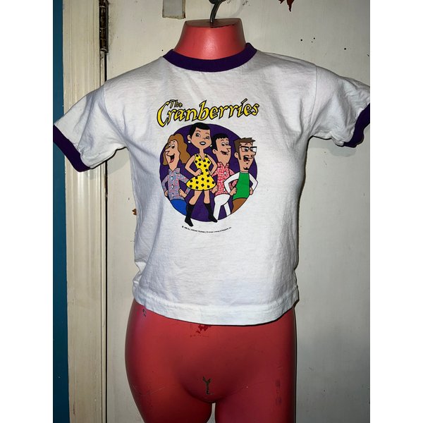 Vintage The Cranberries 1996 Concert Tshirt. Free To Decide Tshirt-image