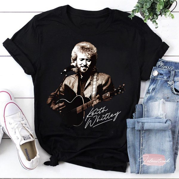 Country Music Keith Whitley Sandy T-Shirt, Keith Whitley Shirt-image
