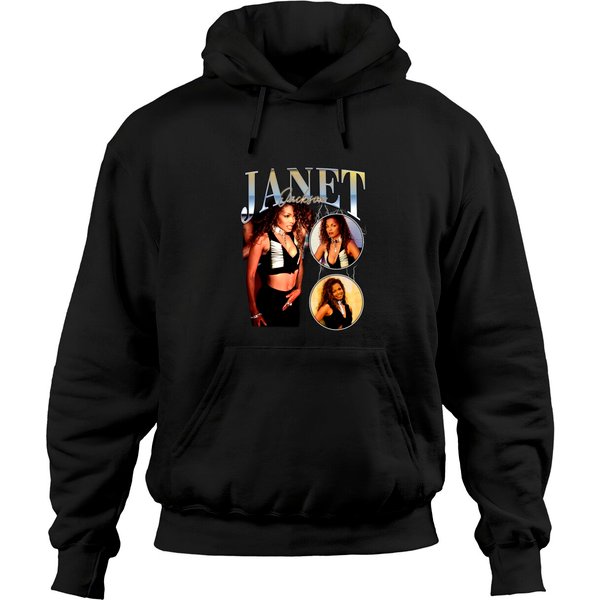 Janet Jackson 90S Vintage Hoodies Collection-image
