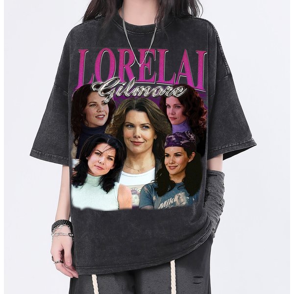 Lorelai Gilmore Vintage Washed Shirt-image