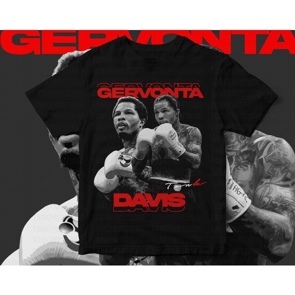 Gervonta Davis T-Shirt Design, Boxer Tank Davis Shirt For T-Shirt-image