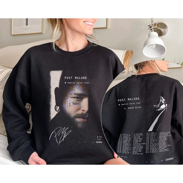 Posty Sweatshirt, Pm Twelve Carat Tour Sweatshirt, Twelve Carat Sweatshirt-image
