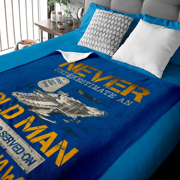 Uss Kitty Hawk Cv 63 Baby Blankets-image