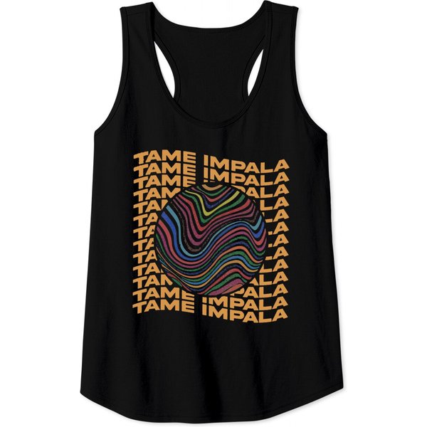 Tame Impala Tank Tops - Vintage Bootleg Inspired-image