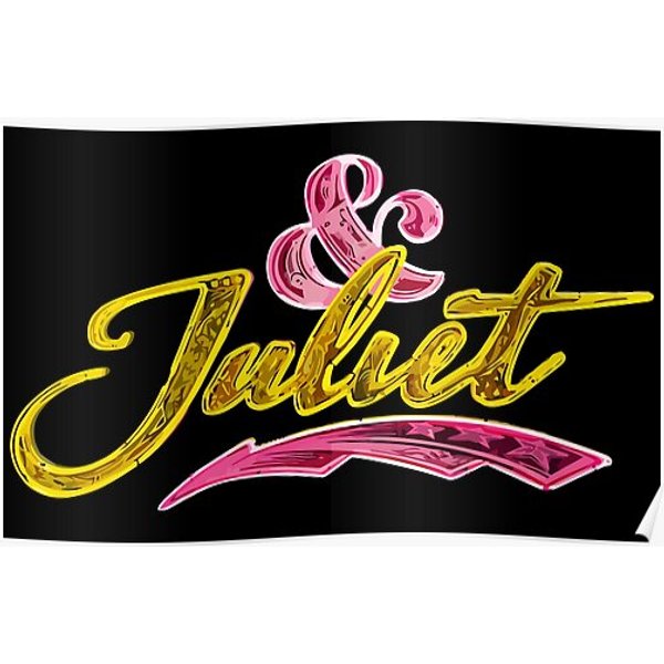 & Juliet-Logo Poster-image