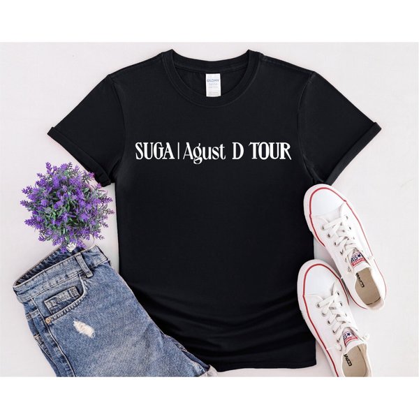 Suga Agust D World Tour Shirt, Suga Fan Gift,Agust D Concert Shirt,Min Yoongi Shirt-image