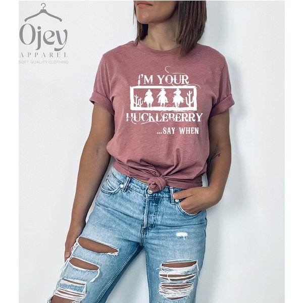 I'm Your Huckleberry Shirt, Country Shirt, Doc Holiday, Country Girl Shirt-image