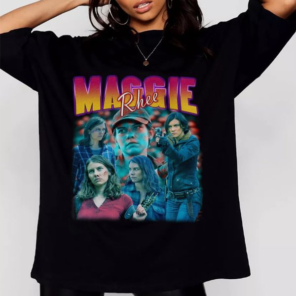 Vintage 90S Maggie Rhee T-Shirt, Maggie Rhee Shirt-image