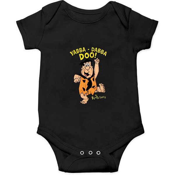 Fred Flintstone Yabba Dabba Doo The Flintstones Official Onesies Onesies Mens Unisex-image