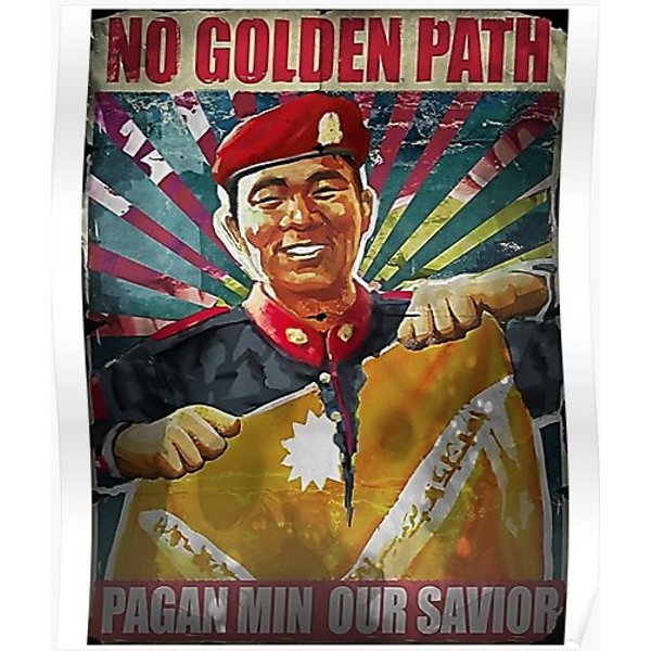 Animal Pagan Min Our Savior Propaganda Cool Graphic Gifts Premium Matte Vertical Poster-image