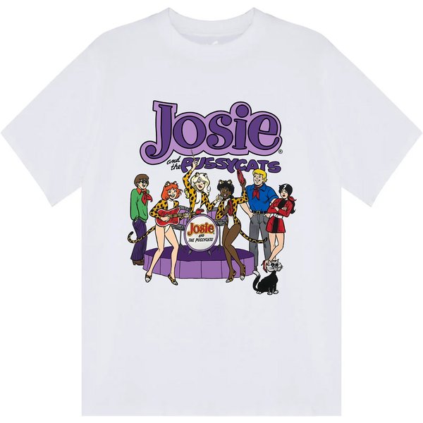 Vintage 1994 Josie And The Pussycats Comic Promo T-Shirt-image