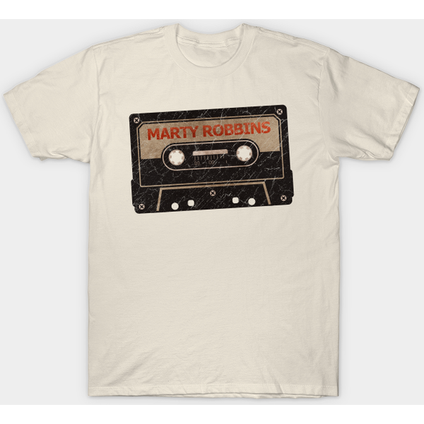 Marty Robbins Cassette Tape Vintage - Marty Robbins - T-Shirt-image