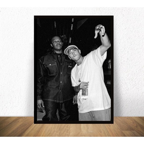 Eminem And Dr Dre Poster-image