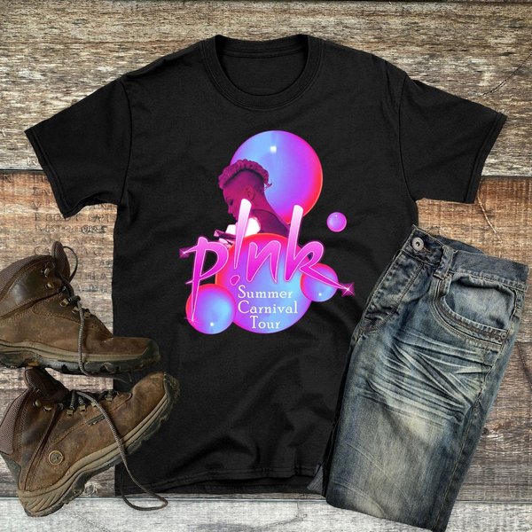 P!Nk Shirt, Pink P!Nk Singer Summer Carnival 2023 Festival Uni T Shirt-image