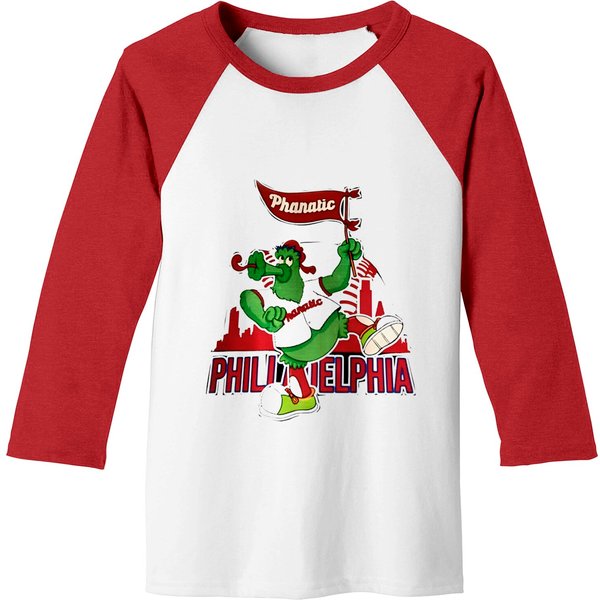 Phillie Phanatic Vintage Baseball Tees-image