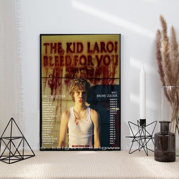 The Kid Laroi 2023 Tour Poster - World Tour 2023 Poster-image