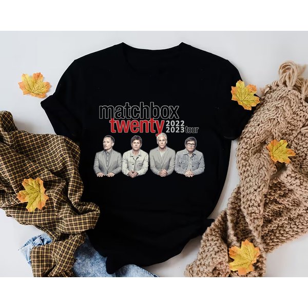 Matchbox Twenty 2023 Tour Shirt, Matchbox 20 Slow Dream Tour Shirt, Mb20 Band Shirt-image